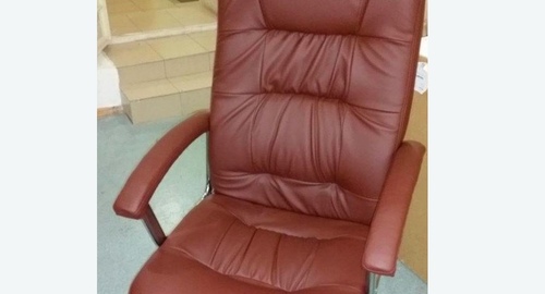 Обтяжка офисного кресла. Краснозаводск